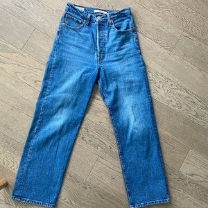 Women’s Levi’s Ribcage Straight Ankle Jeans